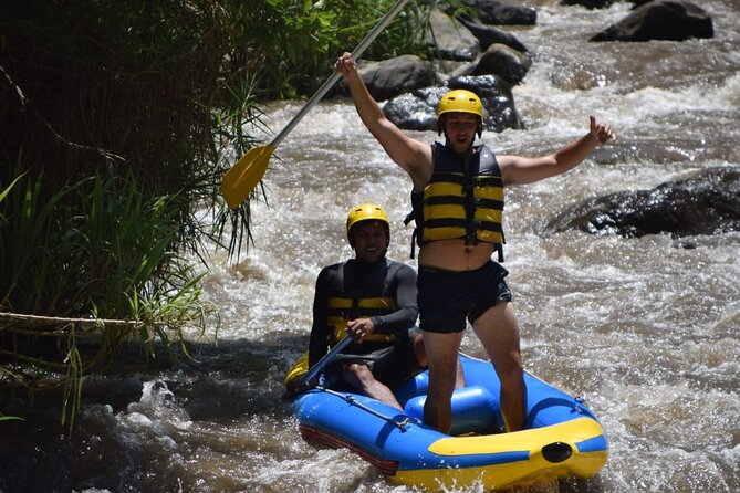 ATV Quad Bike and White Water Rafting Experience in Ubud - Ayung River white water rafting: rapids plus waterfalls and gorges