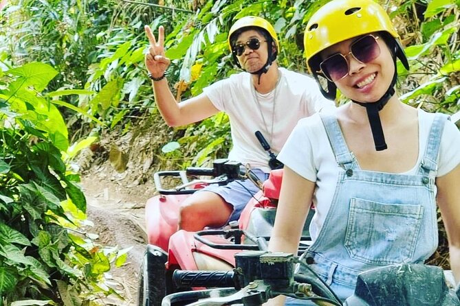 ATV Quad bike tour with Rice terraces & temple - Pickup, private car, and guides like Wira and Ketut