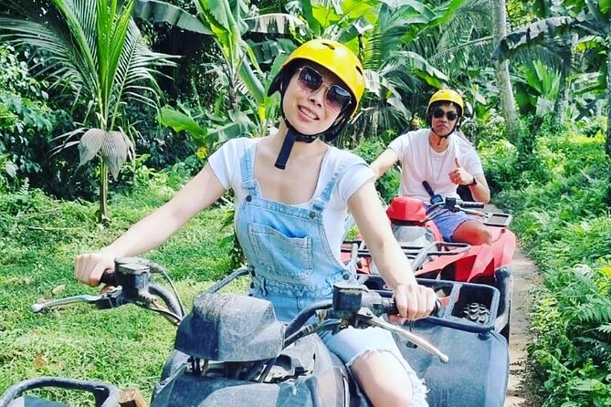 ATV Quad bike tour with Rice terraces & temple - Elephant Cave and the Bindu temple connection