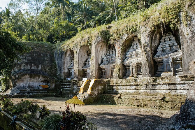 Bali Adventure Tour: Hidden Canyon, Tegenungan Waterfall, Goa Gajah temple - Gunung Kawi Sebatu Temple near Tampaksiring: a short finale with old stone