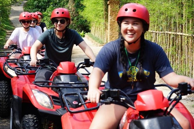 Bali ATV Quad Bike and Snorkeling at Blue Lagoon Tanjung Jepun Combination Tour - The ATV quad ride in Ubud: jungle, river, cave, and hills