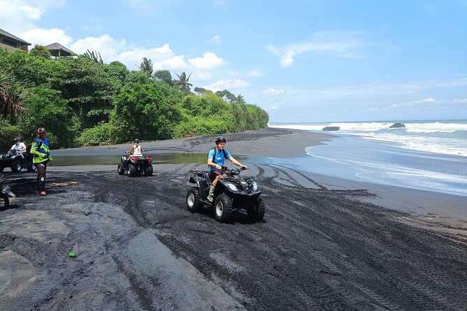 Bali ATV Ride In the beach sunset atv tour - Tanah Lot stop: why it shows up on this kind of day