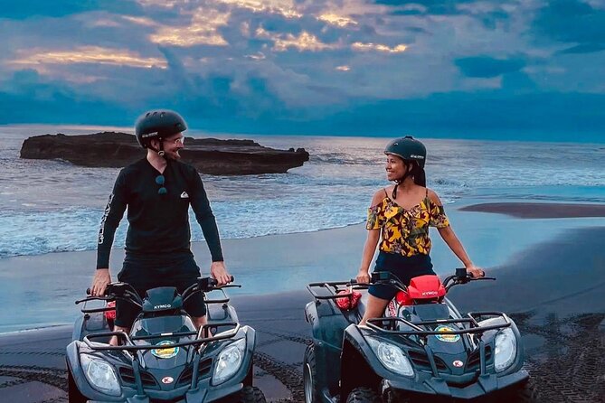 Bali ATV Ride On the Beach, Rice Field and Village Tour 2 Hour - Kelecung black sand beach ATV: the main event