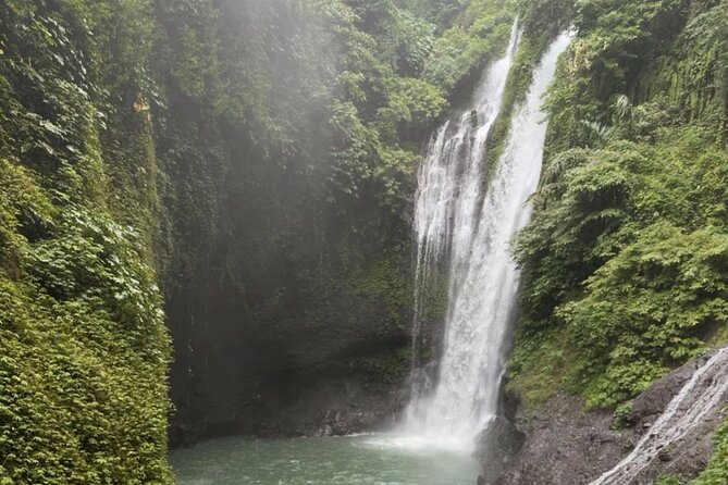 Bali Beach Horse Riding combo with waterfall All Inclusive - Kanto Lampo Waterfall near Ubud: adventure with strong photo payoff