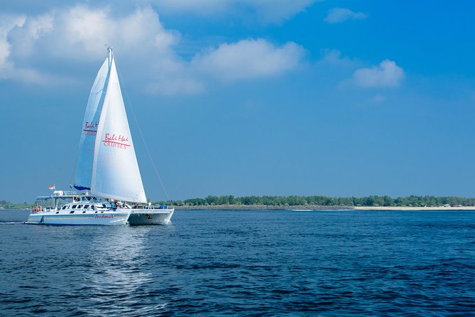 Bali Hai - Aristocat Sailing Cruise - The Poolside BBQ Lunch on Lembongan is the Real Anchor