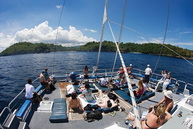 Bali Hai - Aristocat Sailing Cruise - Mushroom Beach Stop: Coral Viewer, Snorkeling, and Banana Boat Chaos (in a Good Way)