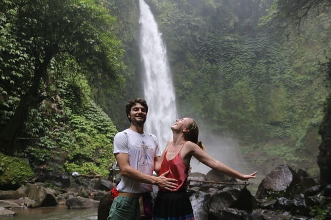 Bali Private Tour Waterfall with Tanah Lot Temple - Key highlights at a glance