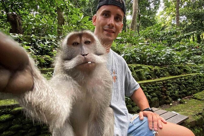 Bali Swing, Monkey Forest and Waterfall Private Tour - Kanto Lampo Waterfall: Tiered Rocks and a Serious Photo Stop