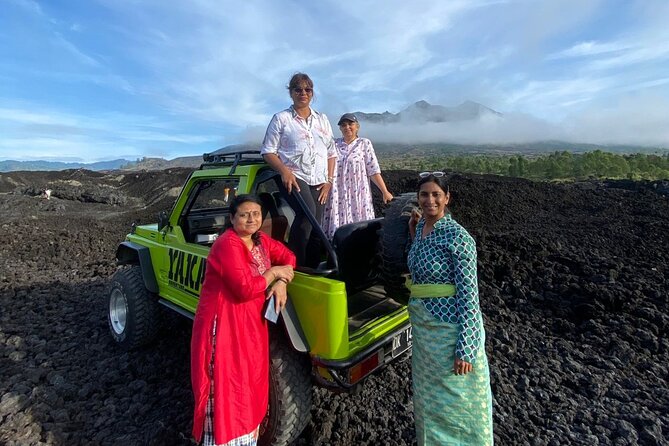 Batur Volcano Sunrise And Black Lava Jeep Adventure Tour - The summit photo shoot: breakfast box, coffee or tea, and the light change