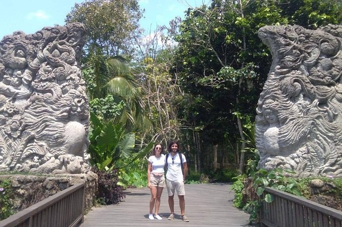 Best of Bali Jungle Swing with Ubud Sightseeing Tour - Monkey Forest Sanctuary: temple ruins, macaques, and a few rules
