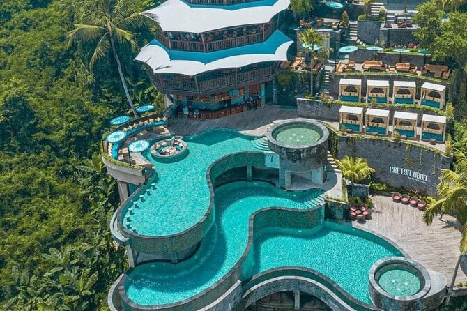 CRETYA Ubud infinity Pool + Hidden Water fall + Water Temple Tour - Timing, Transport, and How to Plan Your Day