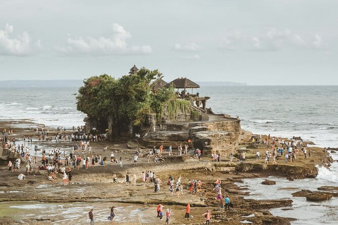 Full Day All Inclusive Tanah Lot and Uluwatu Sunset Tour - Tanah Lot Temple at the waterline, where timing matters