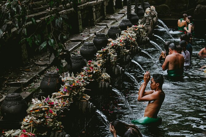 Full Day Kintamani Volcano View and Ancient Penglipuran Village - Goa Gajah Elephant Cave: cave carvings and the Lingga Yoni