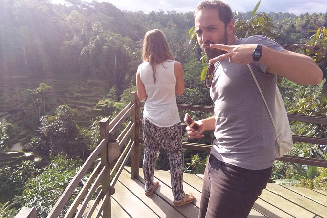 Half Day Bali Tour - Stop 3: Tegalalang Rice Terrace, photos, lunch, and optional thrills