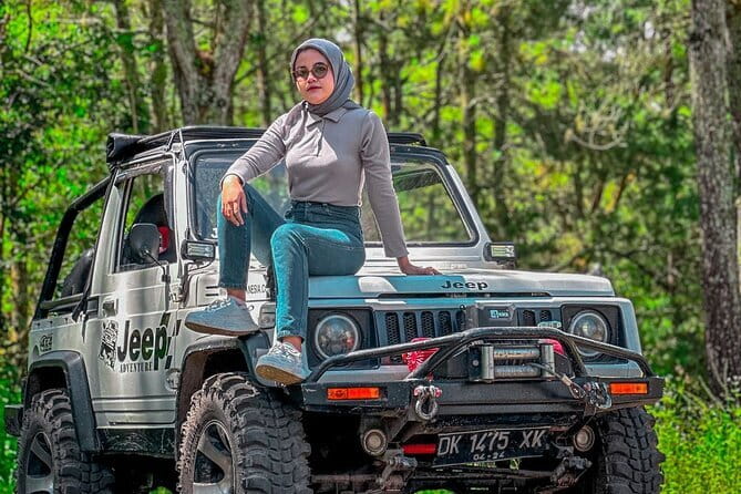 Mount Batur Sunrise Jeep From Ubud - Stop 2: Black Lava and the island’s volcanic textures