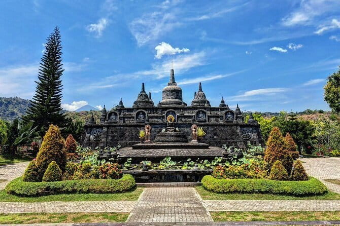 North Bali highlights: Buddhist temple, Waterfall & hot spring - Pickup, private comfort, and tickets that remove stress