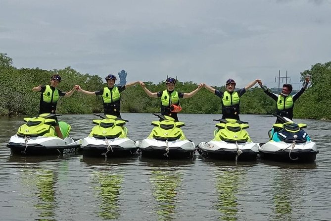 One Hour ( 2 times 30 minutes ) Private Jet Ski in Bali - The Tanjung Benoa Route, Mangroves, Harbor Views, and Overhead Toll Roads