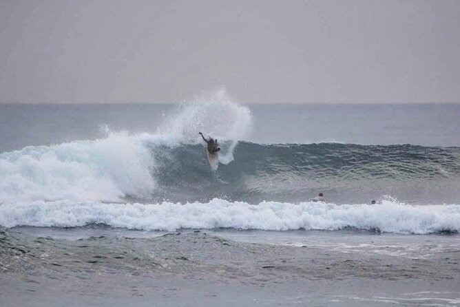 Private One on One Surf Lesson in Canggu area - Bali - Foam board, rash vest, and the comfort kit you actually need