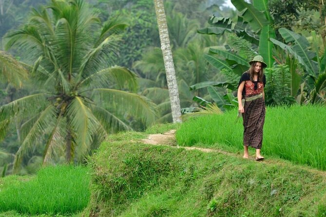 Private Tour Ubud: Swing at Rice Field with Temple and Waterfall - Jalan Raya Andong and the Ubud Art Market pass-through