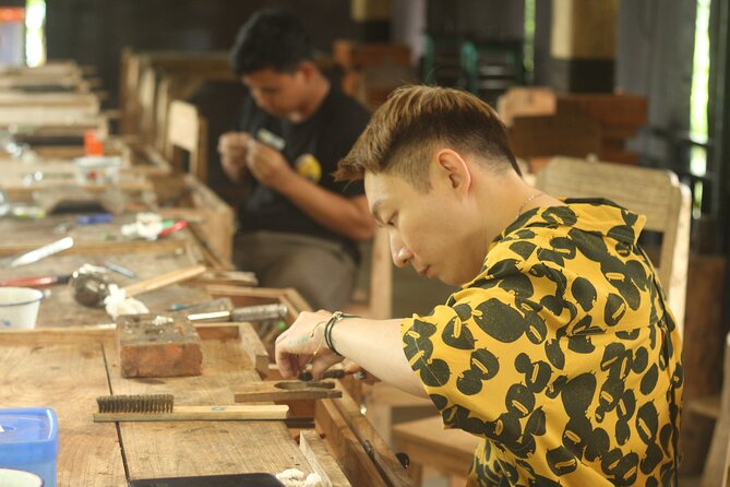 Silver Jewelry Making Class and Ubud Tour with All Inclusive - Tegenungan Waterfall plus Tegalalang rice terraces: the scenery payoff