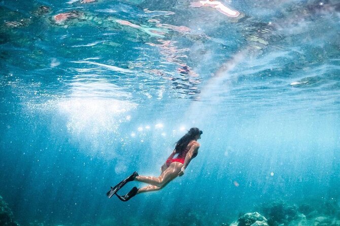 Snorkeling At Blue lagoon And Hidden waterfall - What you might see: fish, coral, turtles, and the occasional octopus