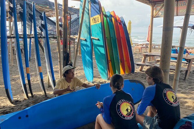 Surfing Lesson at Batu Bolong Beach in Canggu - After the waves: beach hut calm and a cold drink