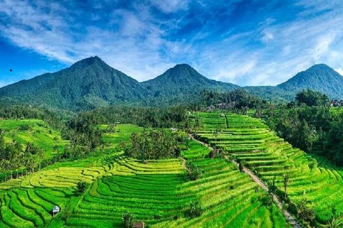 Tanah Lot - Jatiluwih (UNESCO) - Beratan lake -Hidden hill (Wanagiri)-FREE WI-FI - Stop 1: Tanah Lot Sea Temple for Classic Bali Photos