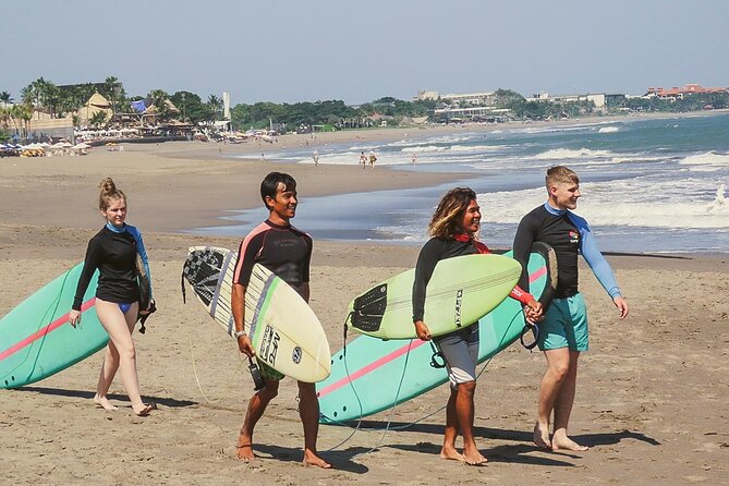 The funniest private 2 hour surf lesson, Canggu - Meeting at Jl. Nelayan 77 and picking a start time that actually works