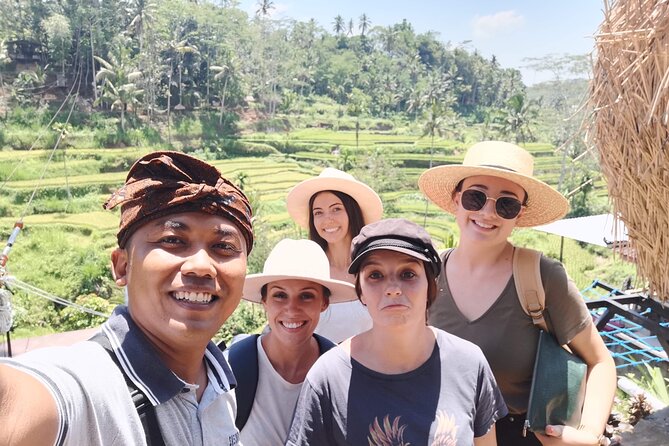 Ubud Village, Tegalalang Rice Terrace Swing, Tirta Empul Temple and Waterfafall - Campuhan Ridge Walk: Ubud’s River-Junction Story
