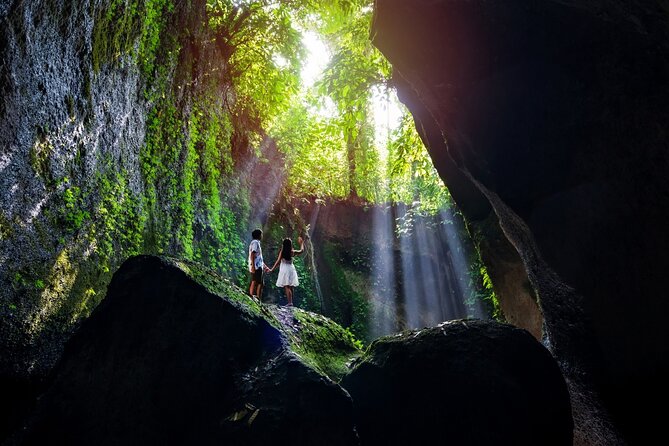 Ubud Waterfalls and Rice Terraces Private Day Tour - Kanto Lampo Waterfall: Rocky Cliffs, Clear Water, and Pool-Time Photos
