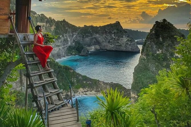 West And East Nusa Penida Tour,Depart From The Island of Bali - Diamond Beach and the Paluang Cliff viewpoint on the west approach